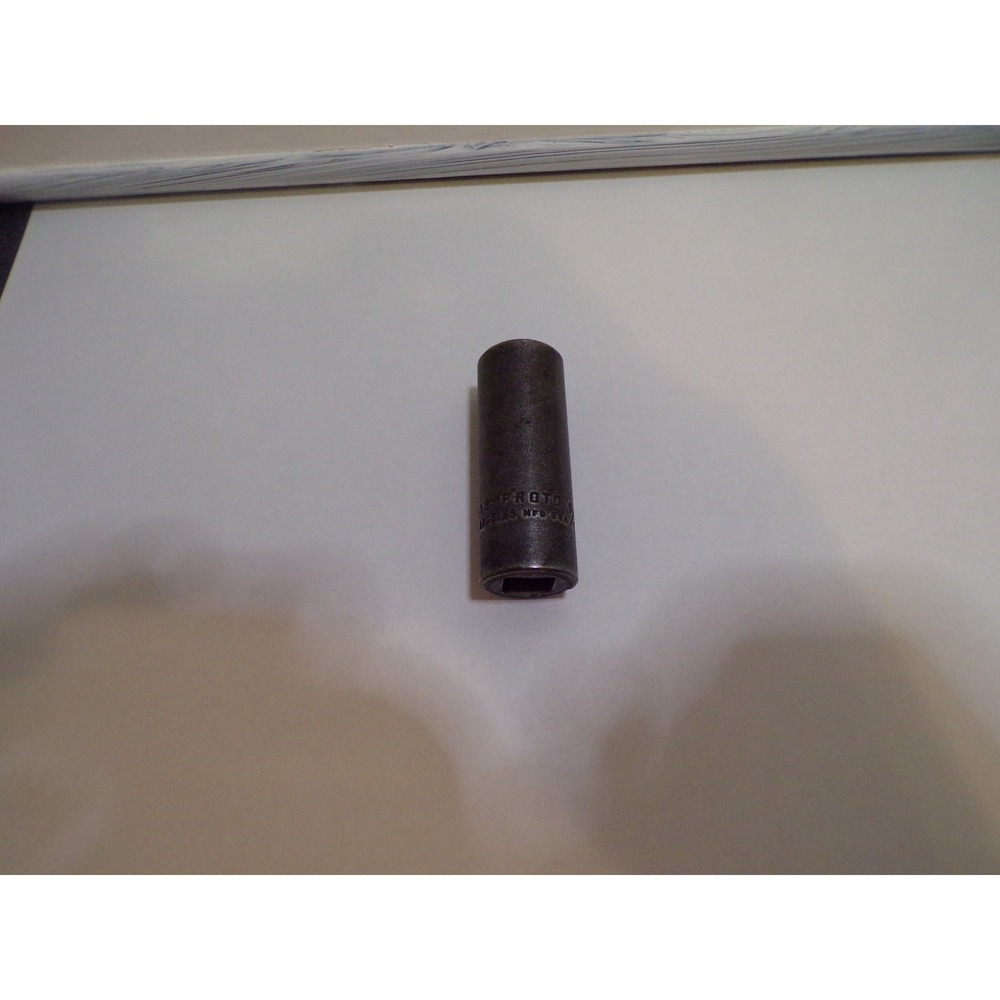 PROTO 9/16" Deep Well Socket 12 Point 3/8" Drive 5018 Made In USA Professional
